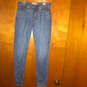 Women 𝅺Everlane blue skinny jeans size 25